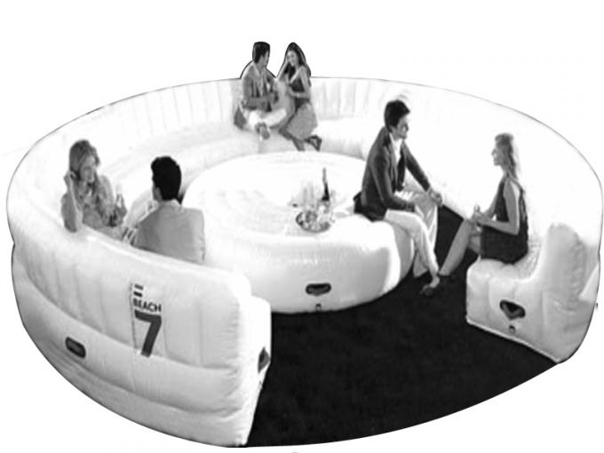 Sofá de anúncio confortável de Inflatables