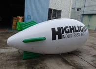 Advertising Inflatable Lighting Blimps Airship , Inflatable LED Flying  Zeppelin