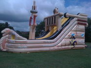 Outdoor Inflatable Theme Park , Inflatable Fairground For Kids