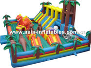 Inflatable Funland With Inflatable Slide Combo For Kids Amusement Equipment