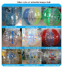 Top Quality Clear 1.0mm Pvc Human Inflatable Bumper Ball For Rental