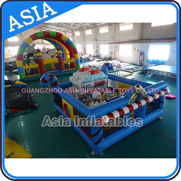 5ml Commercial Inflatable Bouncer Circus Bounce Playground Fun City