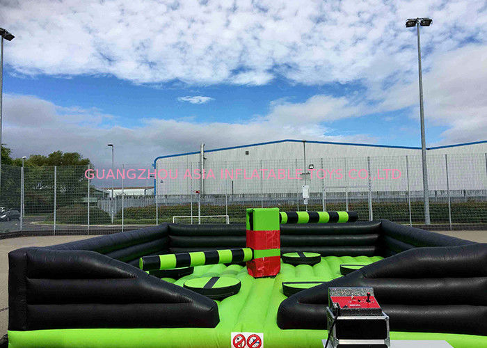 Customized Inflatable Sports Games , Inflatable Eliminator With Rotative Machine