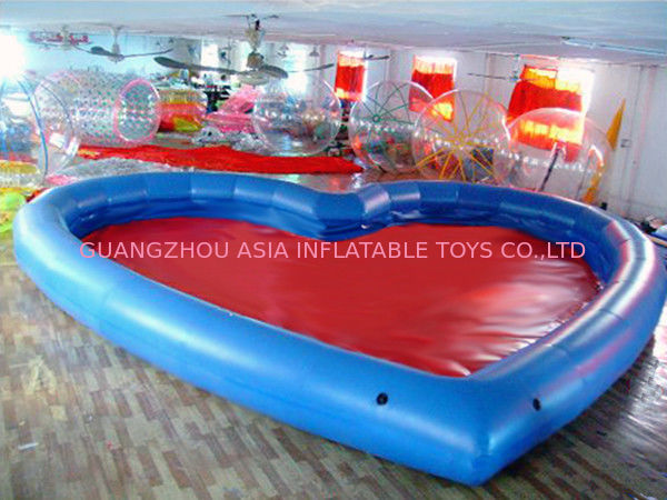 Heart Shape Design Adults and Kids Inflatable Pool for Water Fun