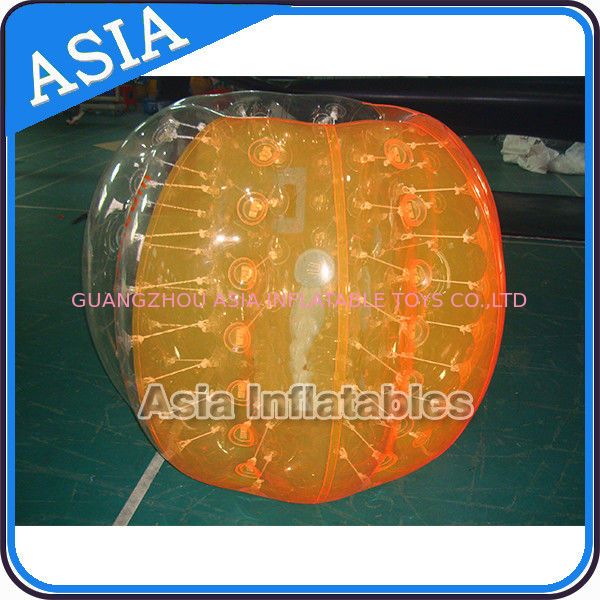 1.2m Children Buddy Bumper Ball 1.0mm Pvc Half Color For Sports Game