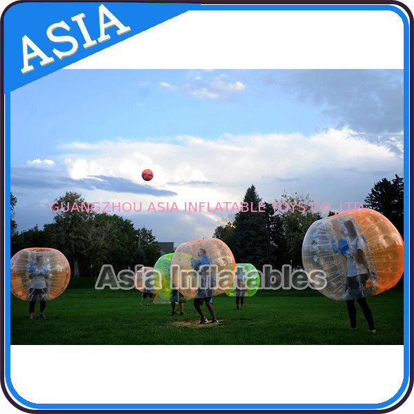 Waterproof / Fireproof New Style Bubble Soccer Football With 1.0mm TPU