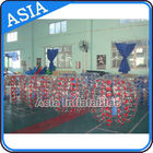 Popular 1.5m Adult Clear Pvc Body Zorb , Inflatable Body Zorb For Football Games