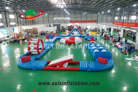 Parque Logo Printed do móbil 20 X15M Inflatable Aquatic Sport